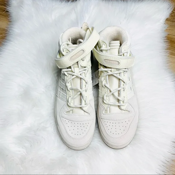 adidas x Beyonce Forum Mid Ivy Park Icy Park Cream White Beige Women's GW2857 - Picture 3 of 7